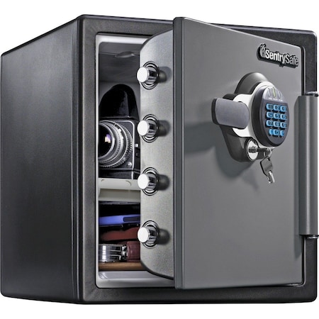 Sentry Safe Business Fire Safe, 16-3/10"x19-3/10"x17-4/5, 1.23 CU.FT, BK SENSFW123GDC